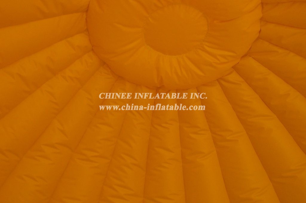 Tent1-426 Yellow Inflatable Tent