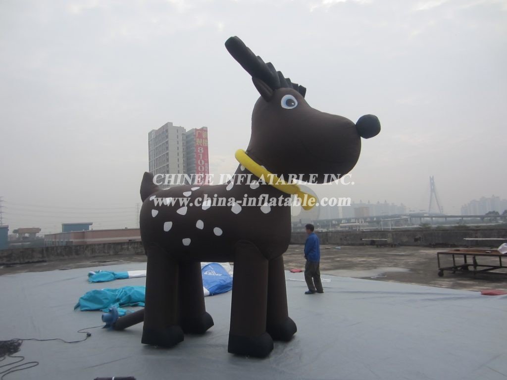 C1-156 Christmas Inflatables Deer