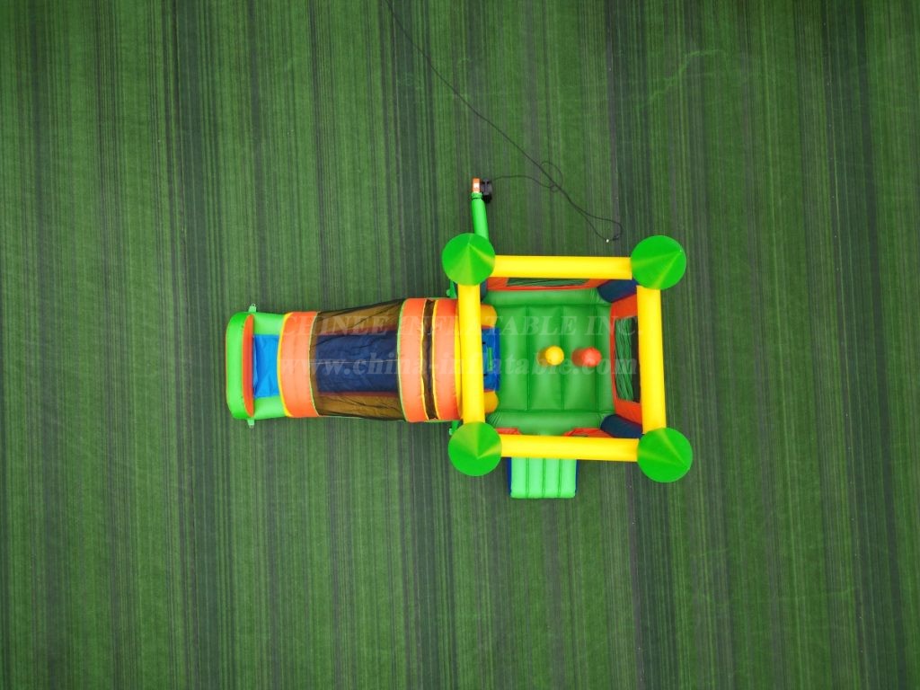 T5-197 Inflatable Castle Bounce House With Slide