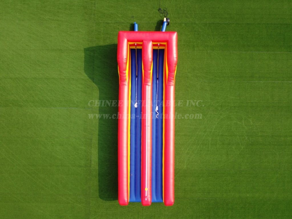 T3-5 Inflatable Bungee Run Challenge Sport Game