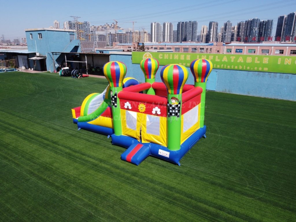 T2-1175 Balloon Bouncy Castle With Slide