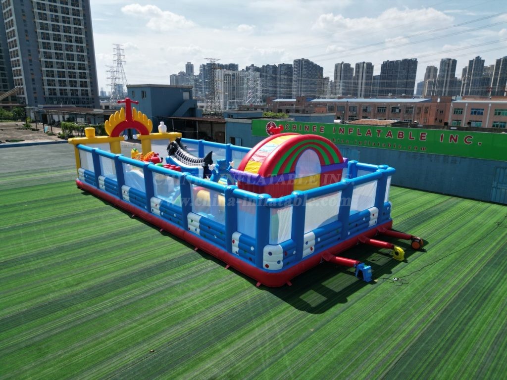 T6-143 Giant Inflatable FunCity