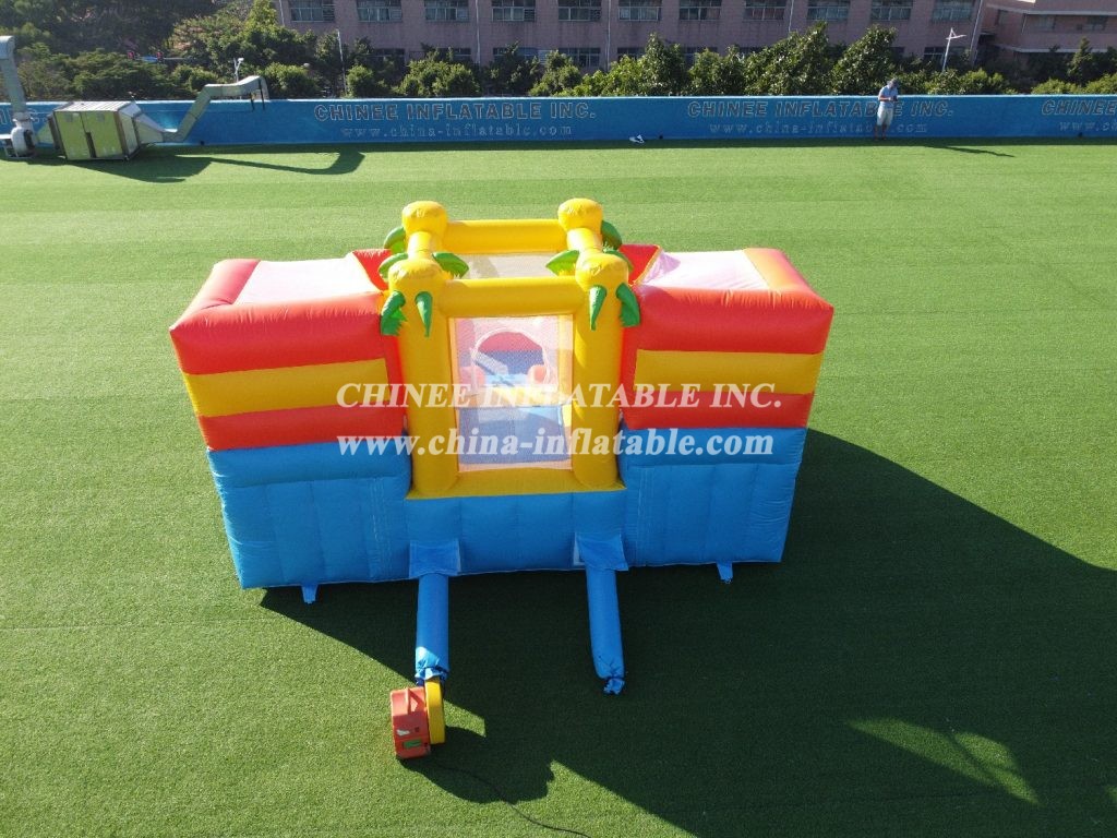 T6-243 Inflatable Water Slide With Pool