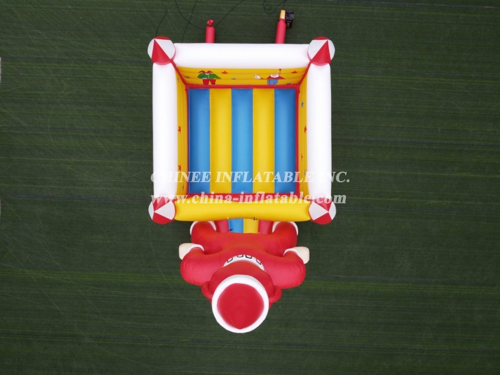 T2-379 Clown Theme Outdoor Bouncy Castle For Kids Party Event