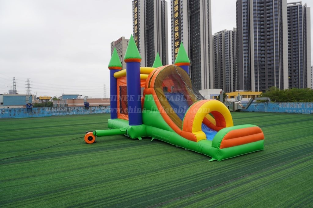 T5-197 Inflatable Castle Bounce House With Slide