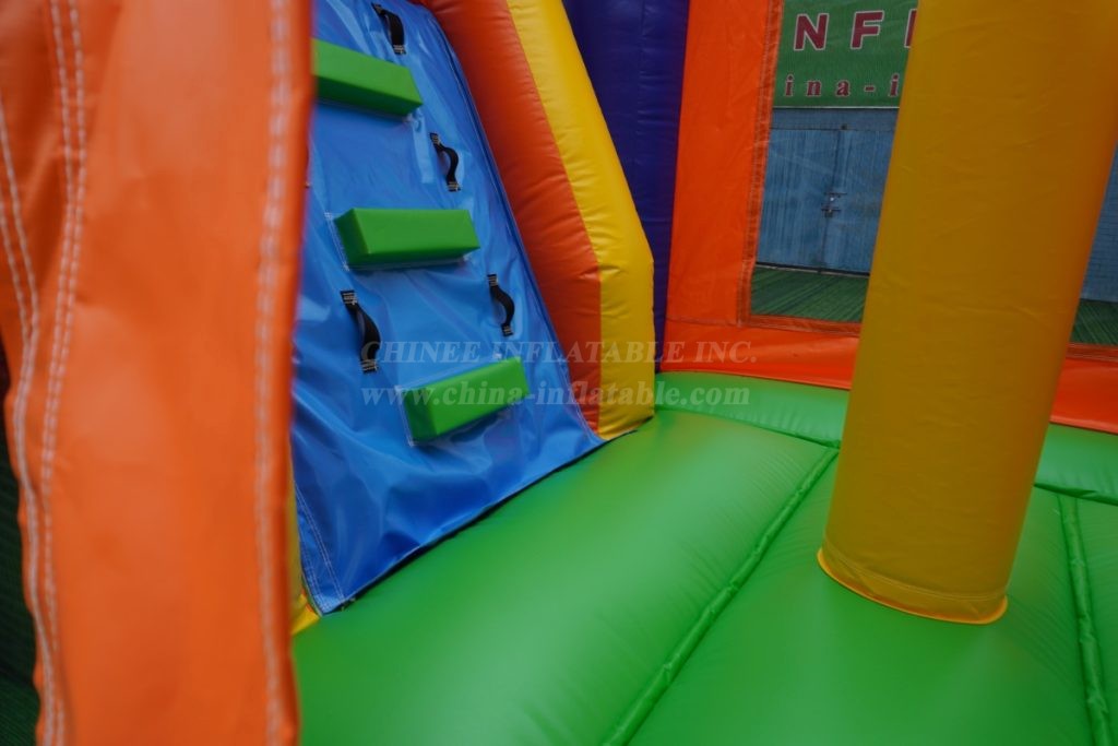 T5-197 Inflatable Castle Bounce House With Slide