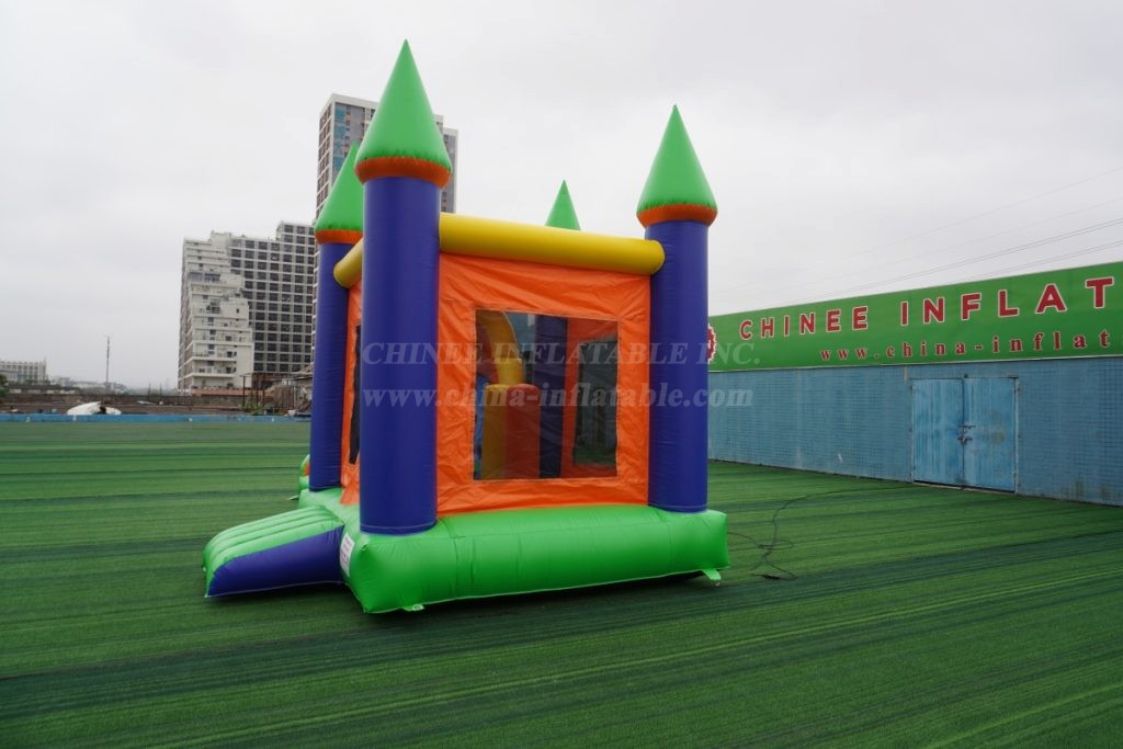 T5-197 Inflatable Castle Bounce House With Slide