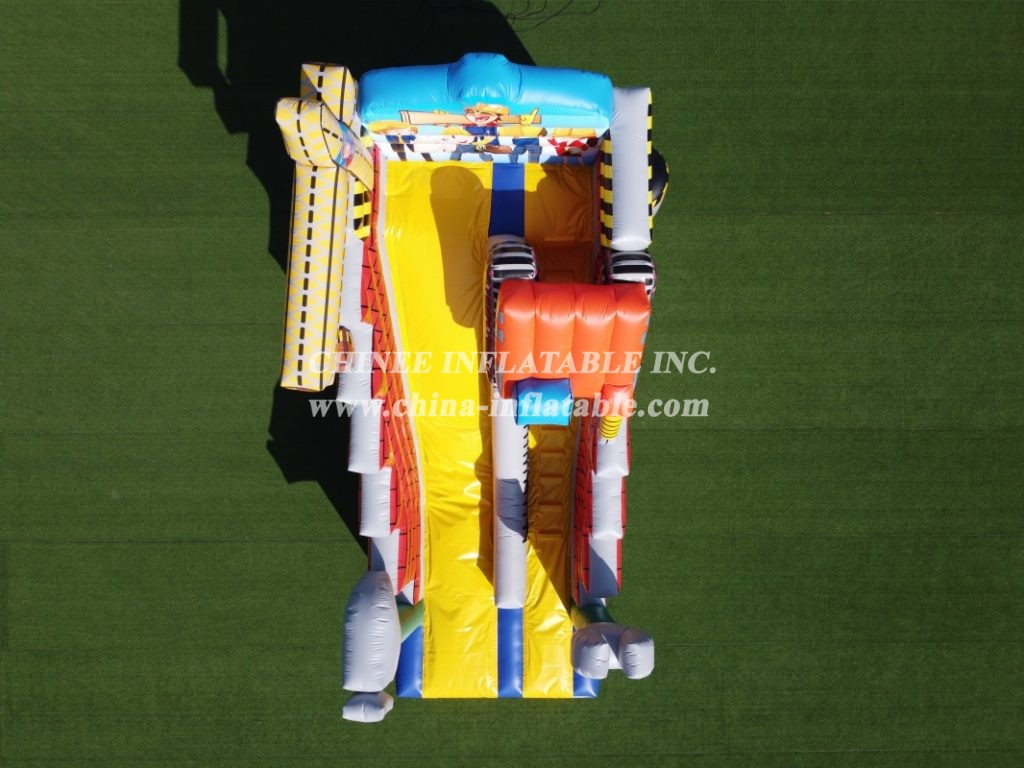 T8-1518 Inflatable Little Builders Slide