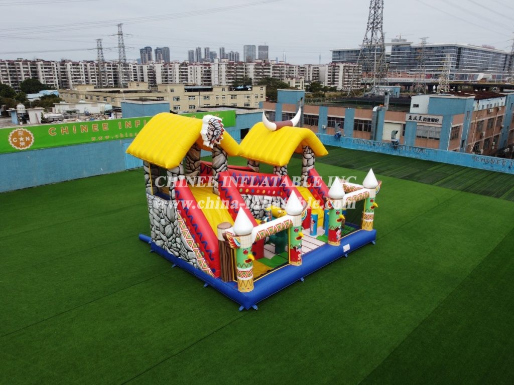 T6-501 American Indian Bouncy Castle