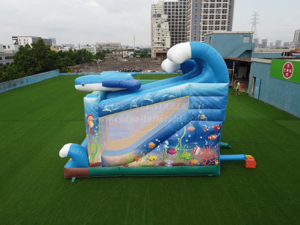 T2-3278 Undersea World Inflatable Combo