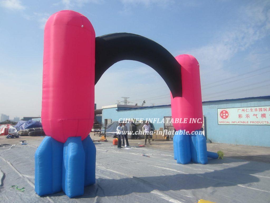 Arch2-003 Rocket Inflatable Arches