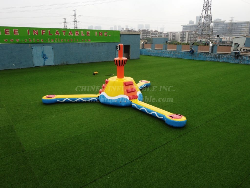 WG1-005 Pirates Inflatable Floating Water Sport Park Game For Pool