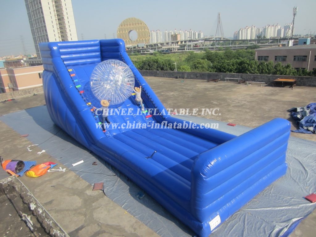 T11-1312 Blue Inflatable Climbing Sports