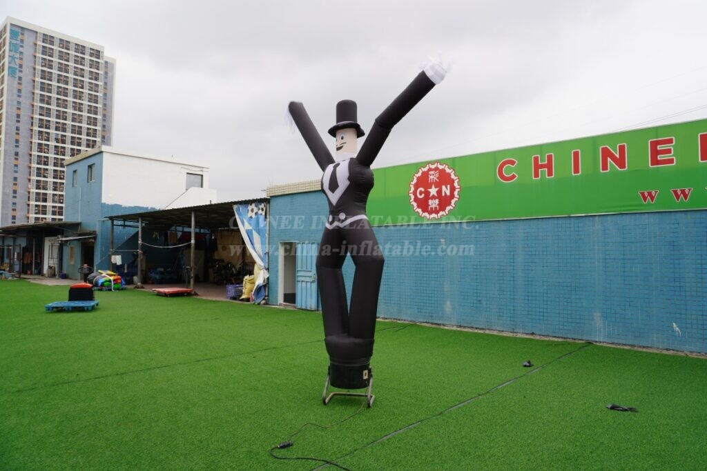 D2-116 Double Leg Infatable Sky Air Dancer Tube Man For Outdoor Activity