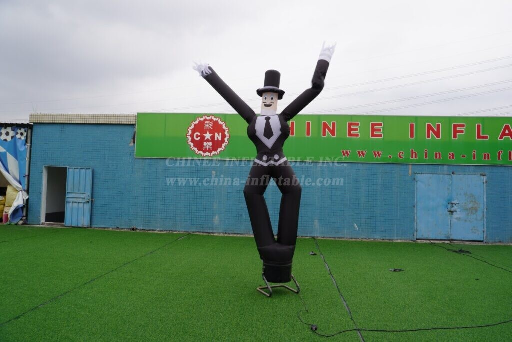 D2-116 Double Leg Infatable Sky Air Dancer Tube Man For Outdoor Activity