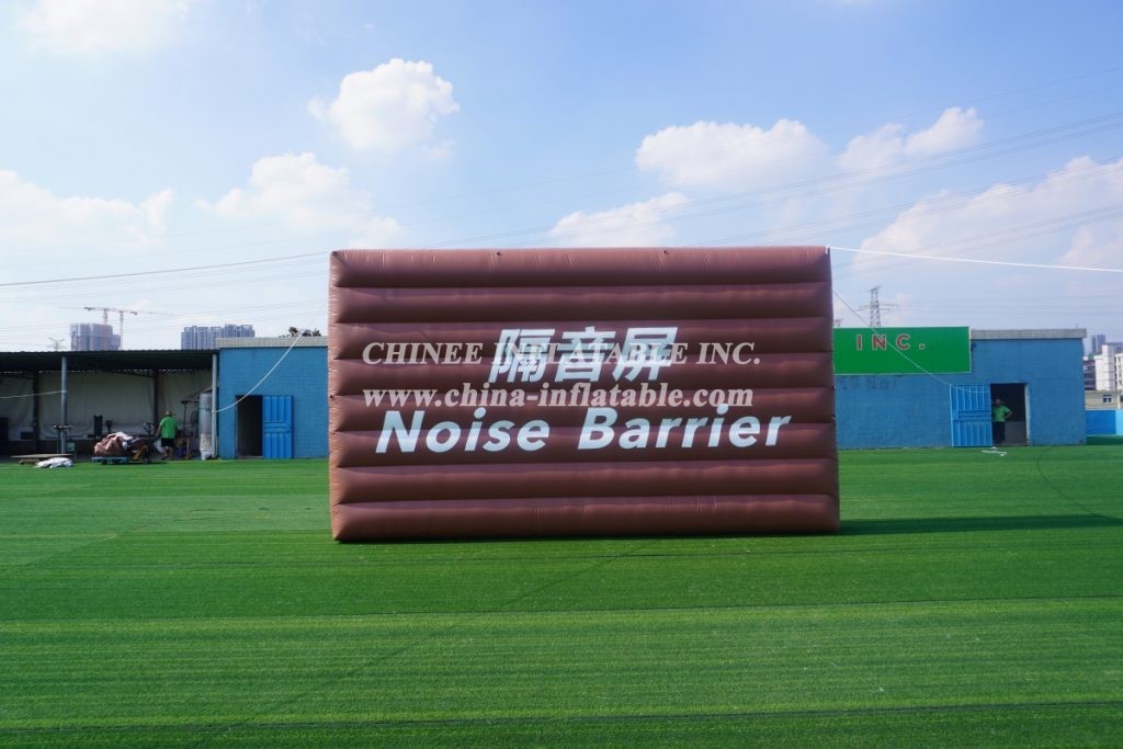 SI1-021 Outdoor Inflatable Noise Barrier Portable Noise Control Wall