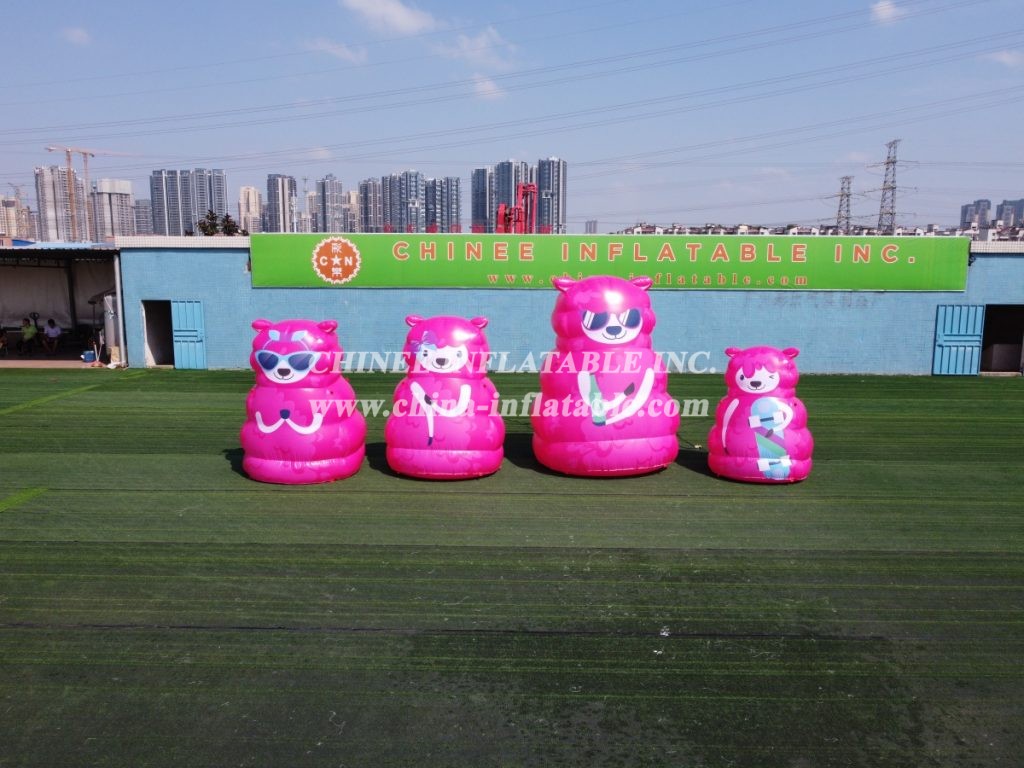 Cartoon2-117 Advertising Inflatable Cartoon Sheep Promotional Character