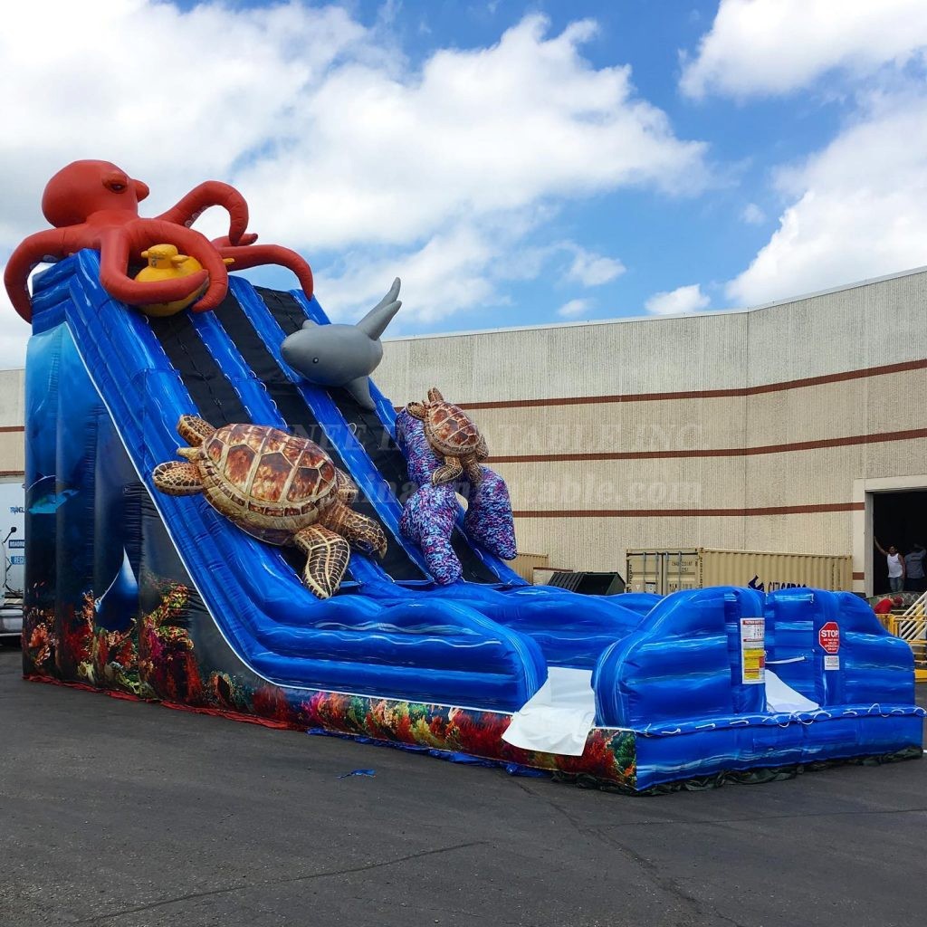 T8-4015 Ocean Quest Inflatable Slide