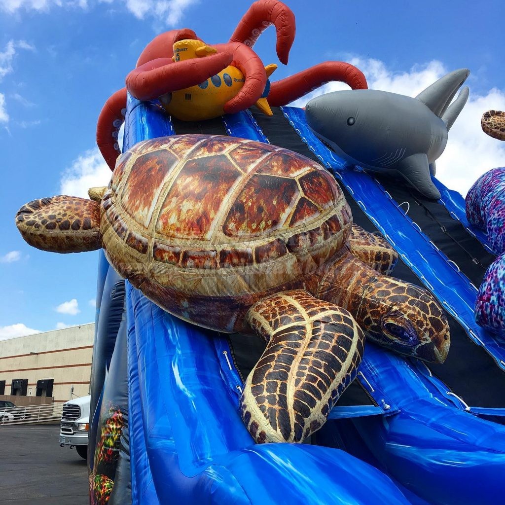 T8-4015 Ocean Quest Inflatable Slide