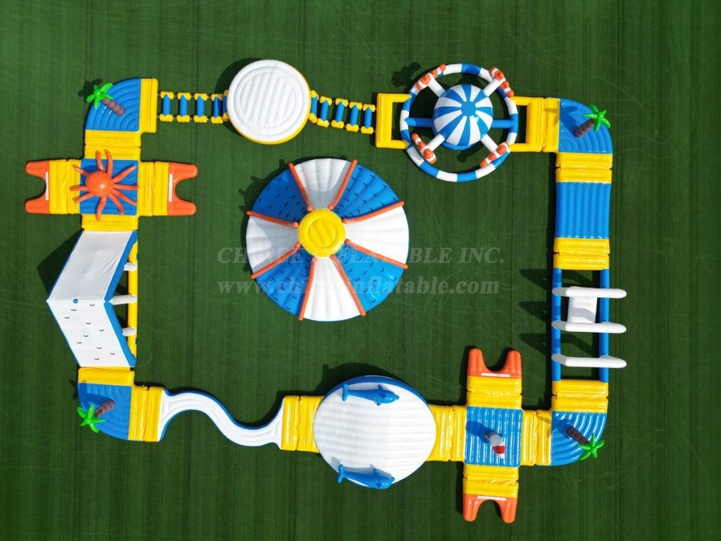 S151 Inflatable Water Park Aqua Park Water Island