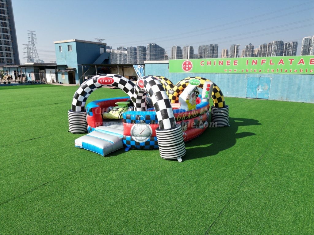 T2-4115 Race Car Inflatable Bouncer