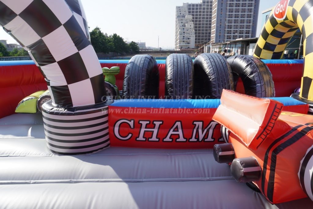 T2-4115 Race Car Inflatable Bouncer