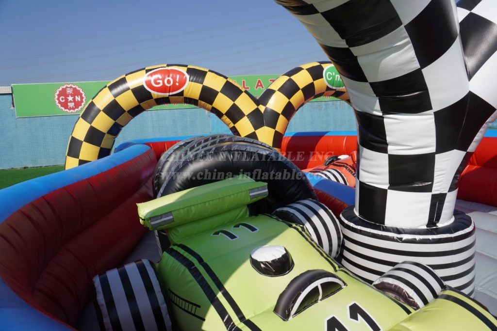 T2-4115 Race Car Inflatable Bouncer