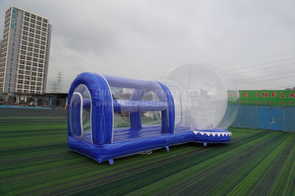 T2-4336 Christmas Snow Globe Bouncer