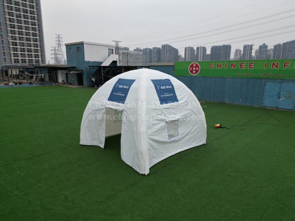 Tent1-4563 Pure White Spider Dome Tent