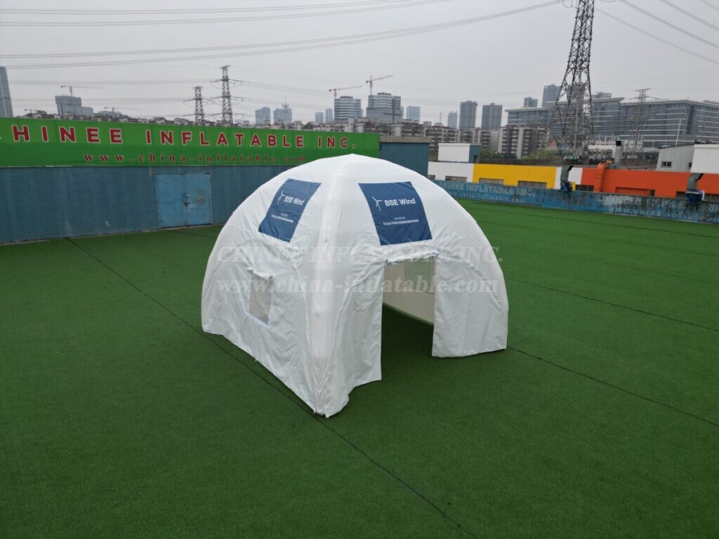 Tent1-4563 Pure White Spider Dome Tent