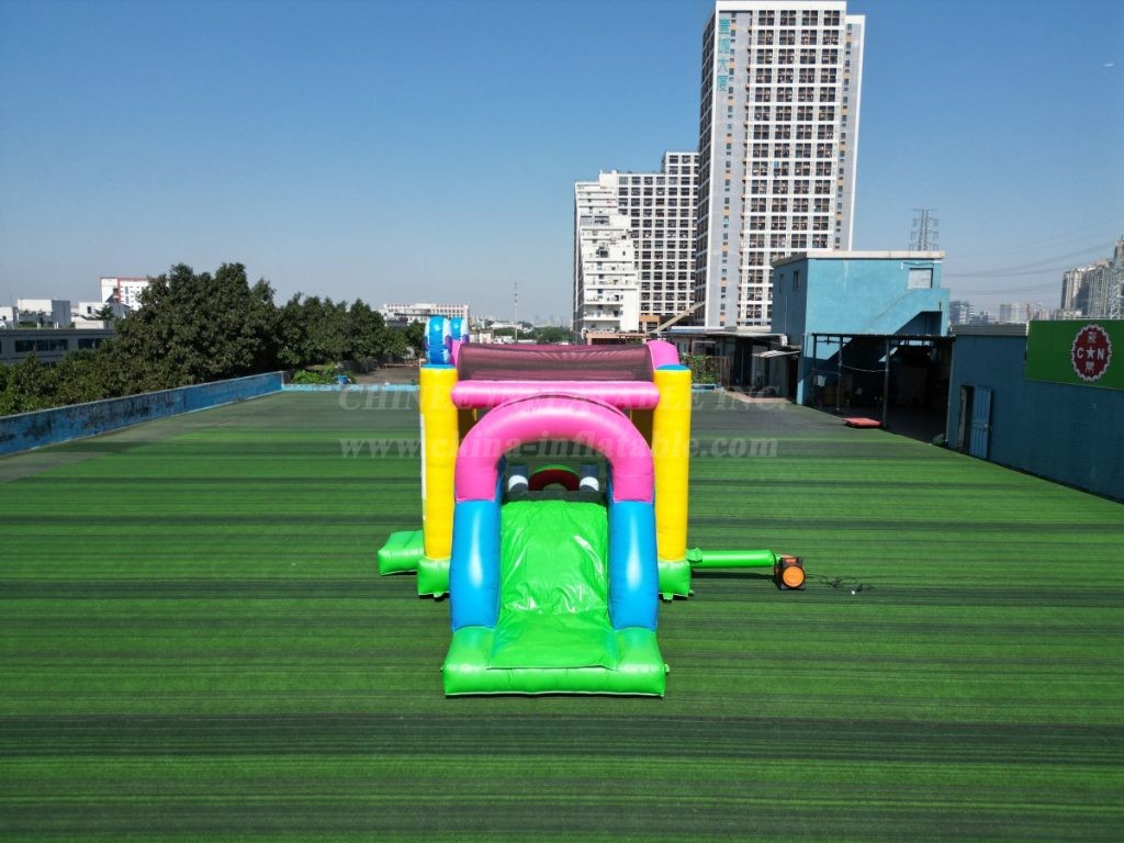 T2-4453 Peppa Pig Bouncy Castle With Slide