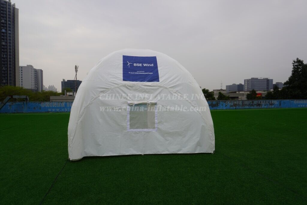 Tent1-4563 Pure White Spider Dome Tent