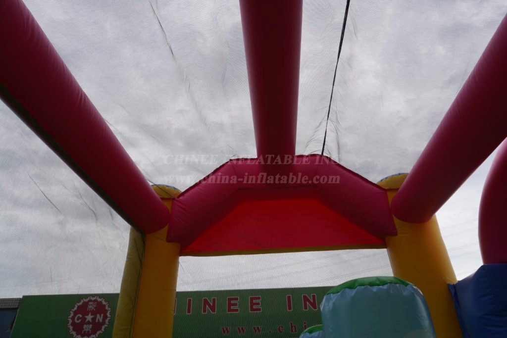 T2-4453 Peppa Pig Bouncy Castle With Slide