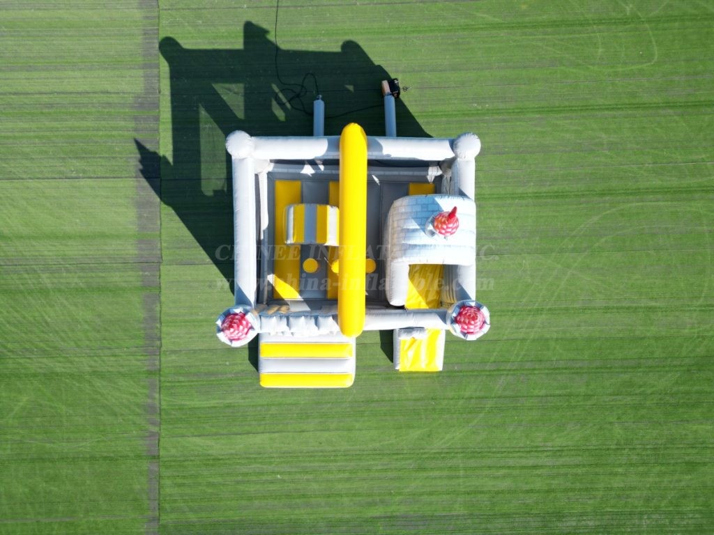 T2-4509 Knight Castle Inflatable Combo
