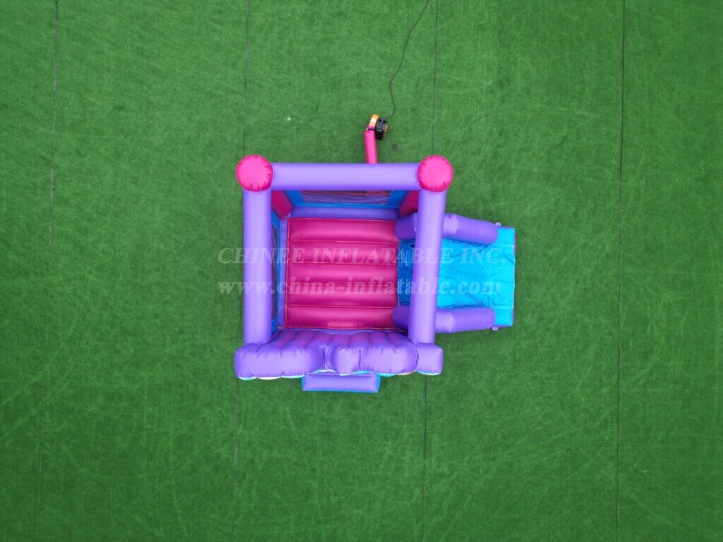 T2-4595 Disney Frozen Bouncy Castle With Slide