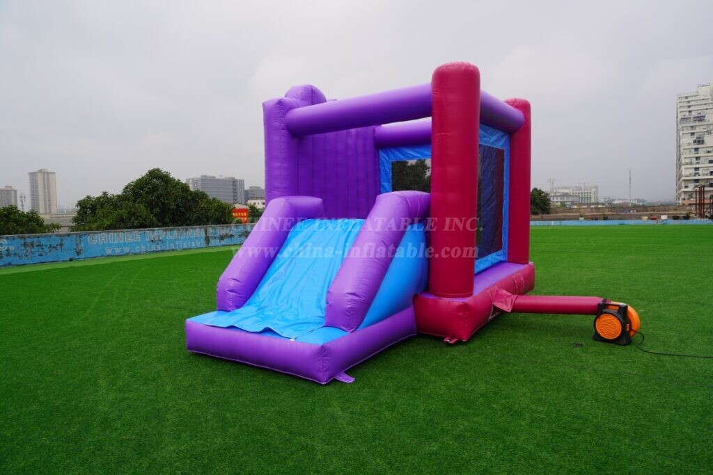 T2-4595 Disney Frozen Bouncy Castle With Slide