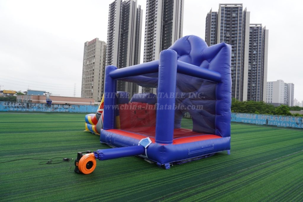 T2-4708 Sonic Bouncy Castle With Slide