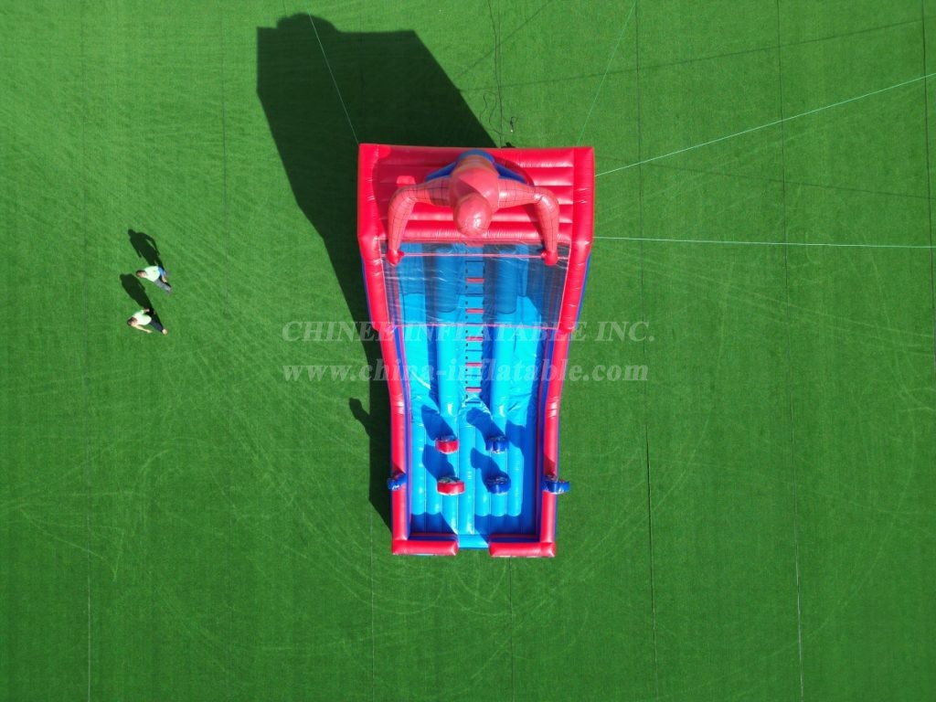 T8-4281 Spider-Man Theme Inflatable Slide
