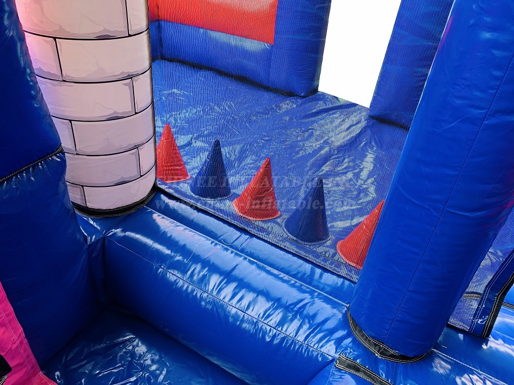 T2-4974 Playpark With Tall Wall Arena