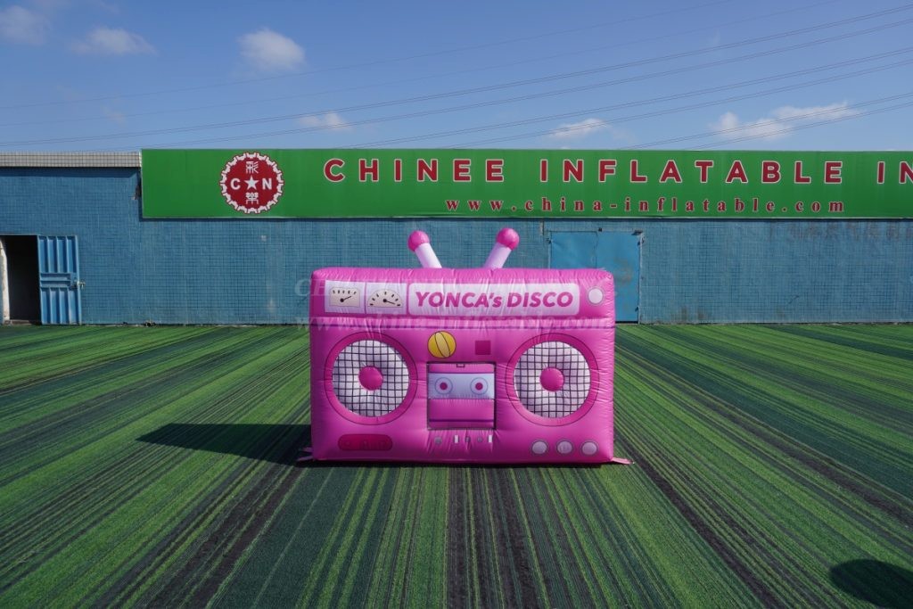 S4-529 Inflatable Pink Radio