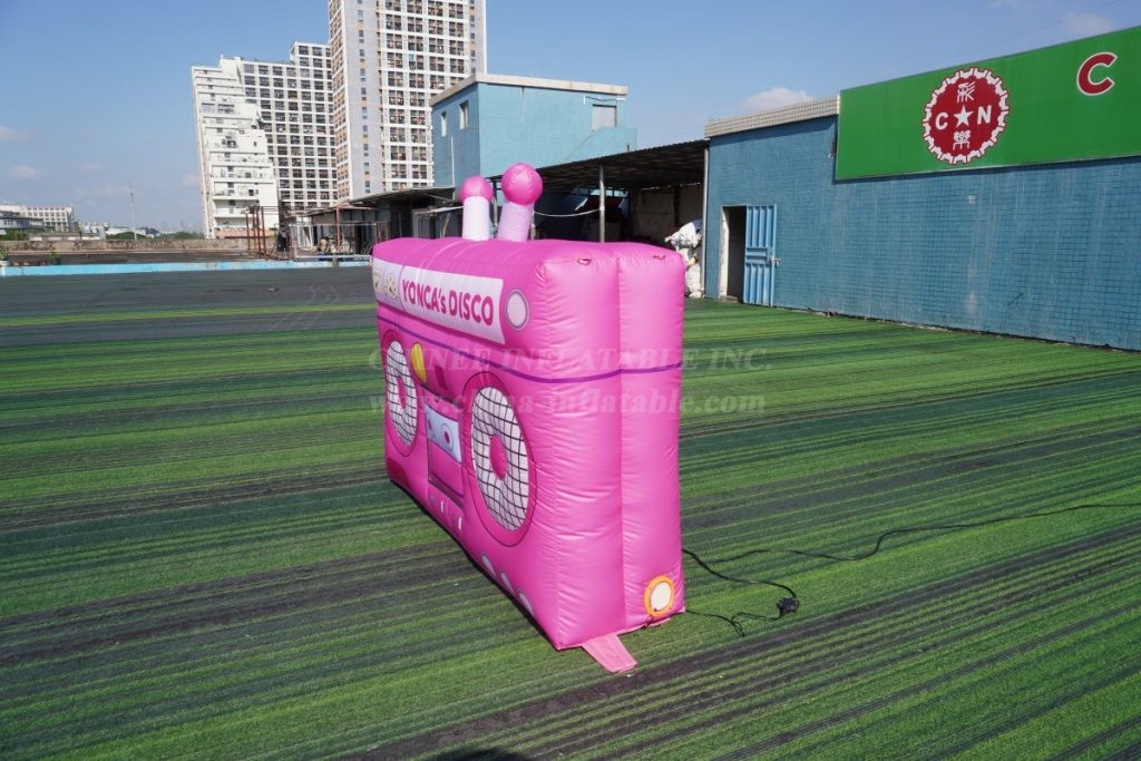 S4-529 Inflatable Pink Radio