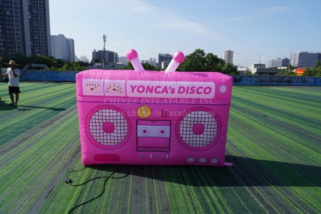 S4-529 Inflatable Pink Radio