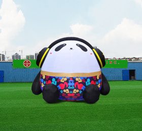 S4-619 Big Inflatable Cartoon Panda Model For Event Decoration