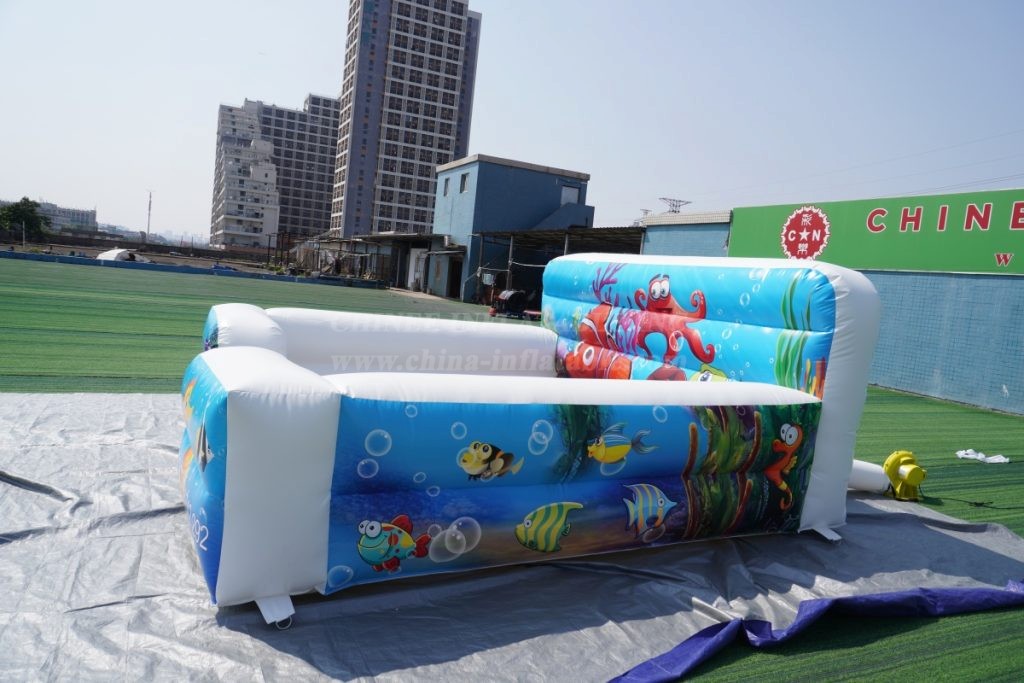 BP1-002 Bubble boarding Seaworld Bounce House