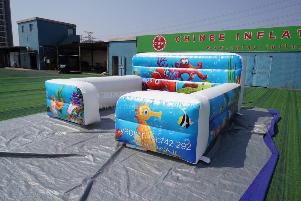 BP1-002 Bubble boarding Seaworld Bounce House