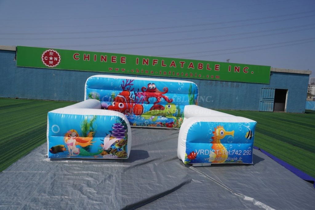 BP1-002 Bubble boarding Seaworld Bounce House