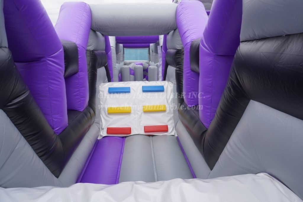 GF2-118 Commercial Inflatable Park with Slide & Climbing Wall