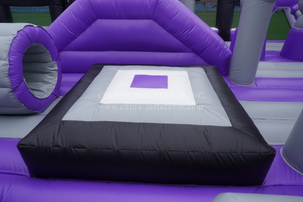 GF2-118 Commercial Inflatable Park with Slide & Climbing Wall