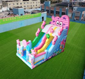T8-4545 Octopus Inflatable Double Slide