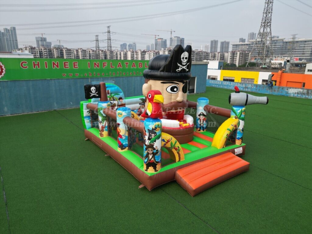 T2-7062 Pirate Inflatable Funland